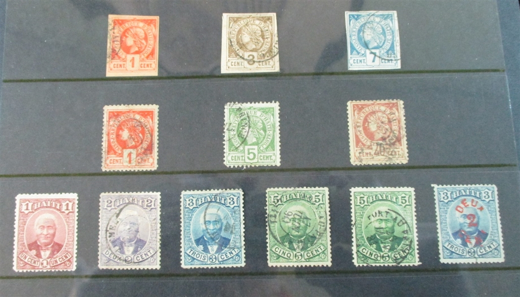 South/Central America on Stock Pages (Est $500-600)