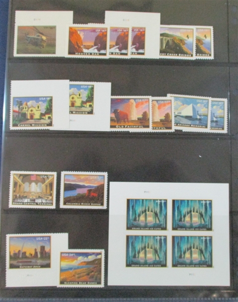 USA High Value Postage, All $10 and Higher Values (Face $1129)