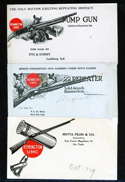 Rifle and Ammo Advertising Cover Accumulation (Est $150-250)