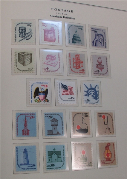 USA MNH Collection in Scott Specialty Album to 1980's (Est $400-500)