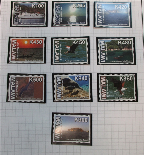 Malawi Collection on Pages to 2016 (Est $150-200)