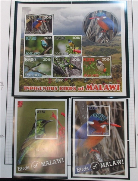 Malawi Collection on Pages to 2016 (Est $150-200)