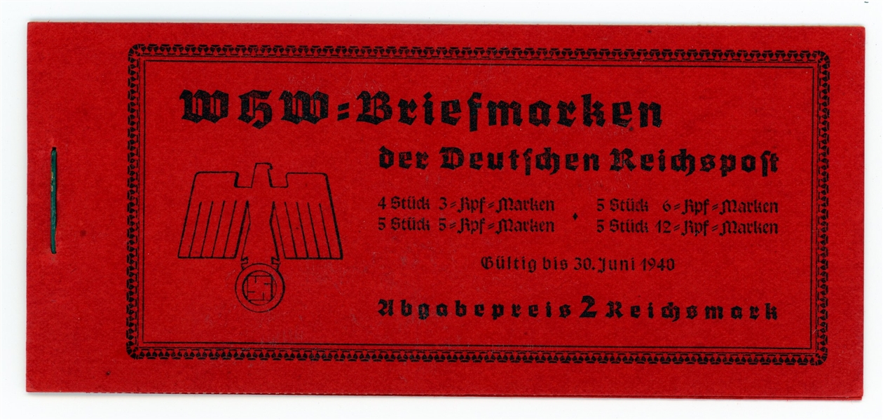 Germany Michel MH46 Complete Booklet, 1939 (€65)