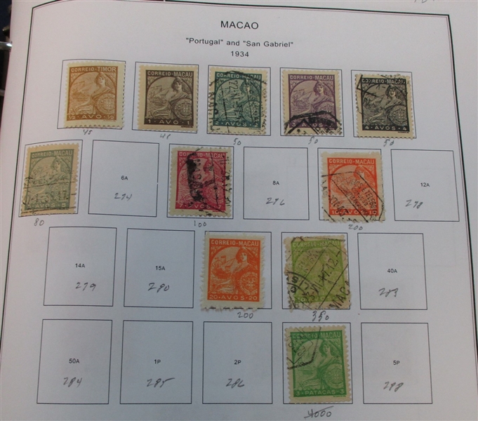 Macao Mint/Used Collection to 2016 (Est $700-900)