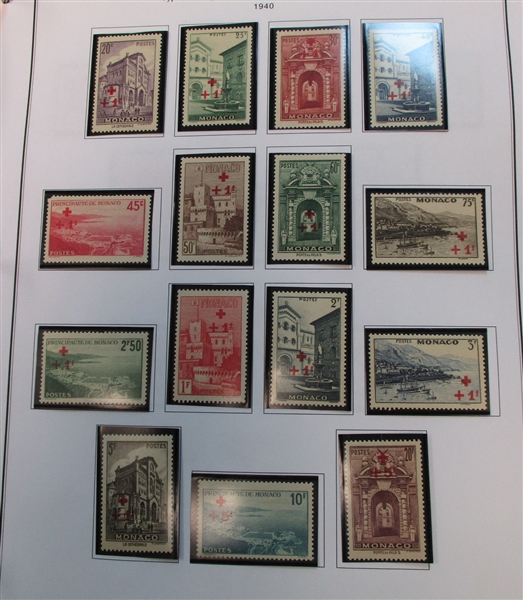 Large Monaco Mint/Used Collection to late 1990s (Est $1500-2000)