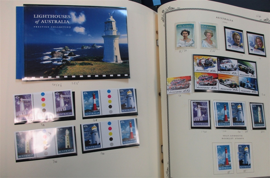 Australia and Areas - 3 Volume Collection to 2013 (Est $1000-1200)