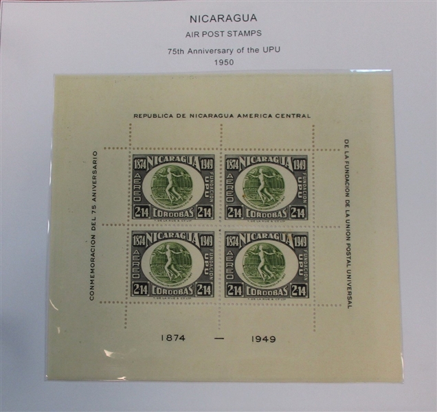 Nicaragua Mint/Used Collection in 2 Binders to 2000 (Est $200-250)