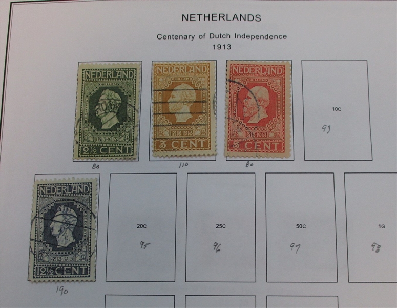 Netherlands Mint and Used Collection (SCV $2700+)