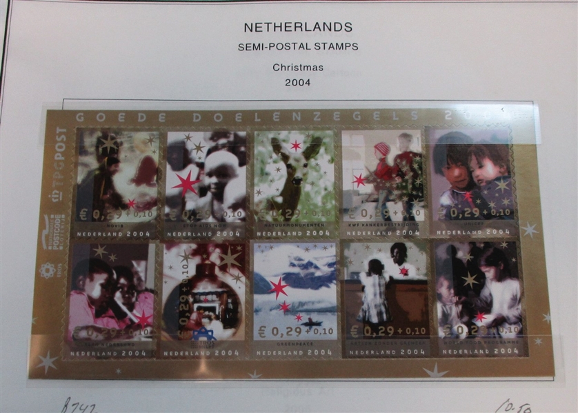 Netherlands Mint and Used Collection (SCV $2700+)