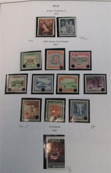Niue Mostly Mint Collection (SCV $950+)