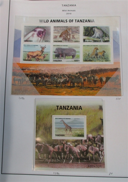 Tanzania Mint and Used Collection (SCV $1875+)