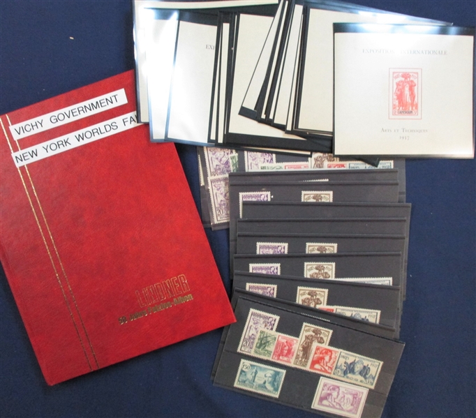 French Mint Omnibus and Vichy Sets (Est $100-150)