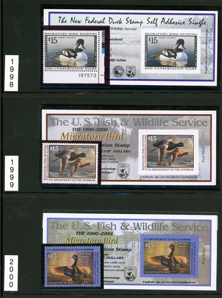 Federal Duck Mint and Used Accumulation to 2007 (Est $400-500) 