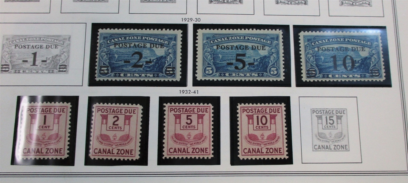Canal Zone Accumulation of Mint/Used (Est $150-200)