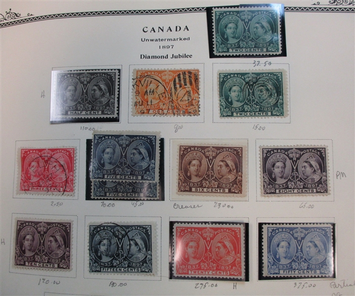 Large Canada Collection to 2014 (Est $1000-1200)