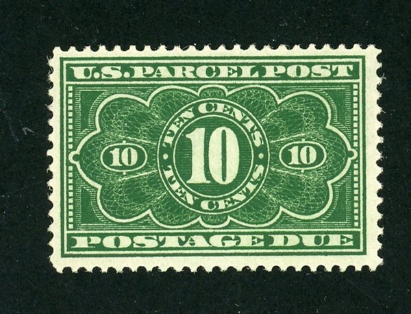 USA Scott JQ4 MNH F-VF, 10c Parcel Post Postage Due (SCV $290)