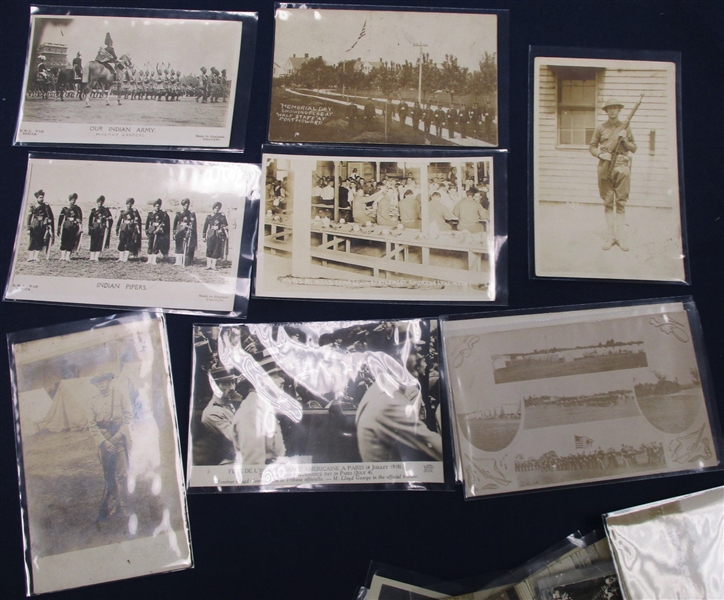 World War I Real Photo Postcard Lot (Est $100-150)