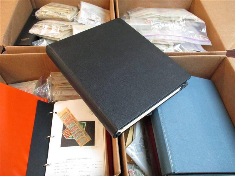 4 Stuffed Cartons of Miscellaneous Worldwide