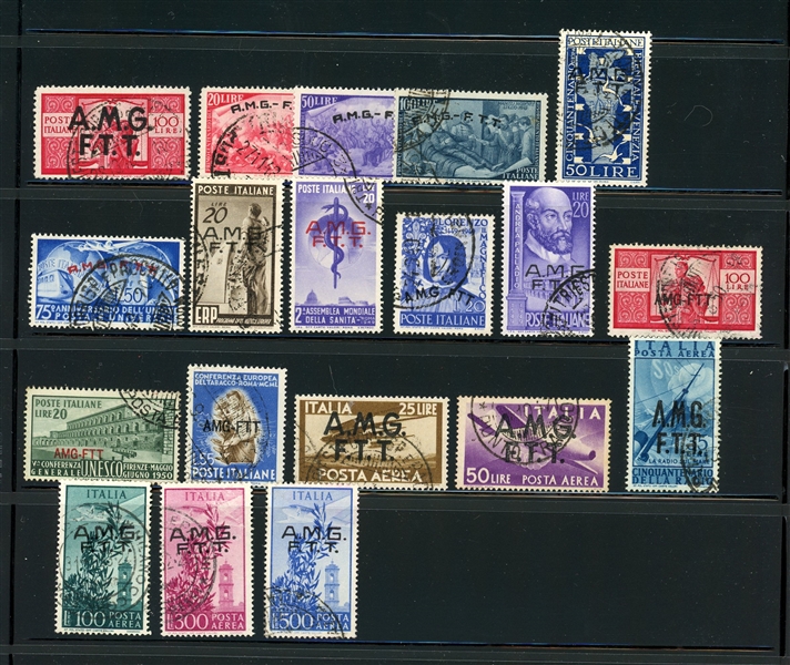 Italy - Trieste All Different Used (SCV $484)