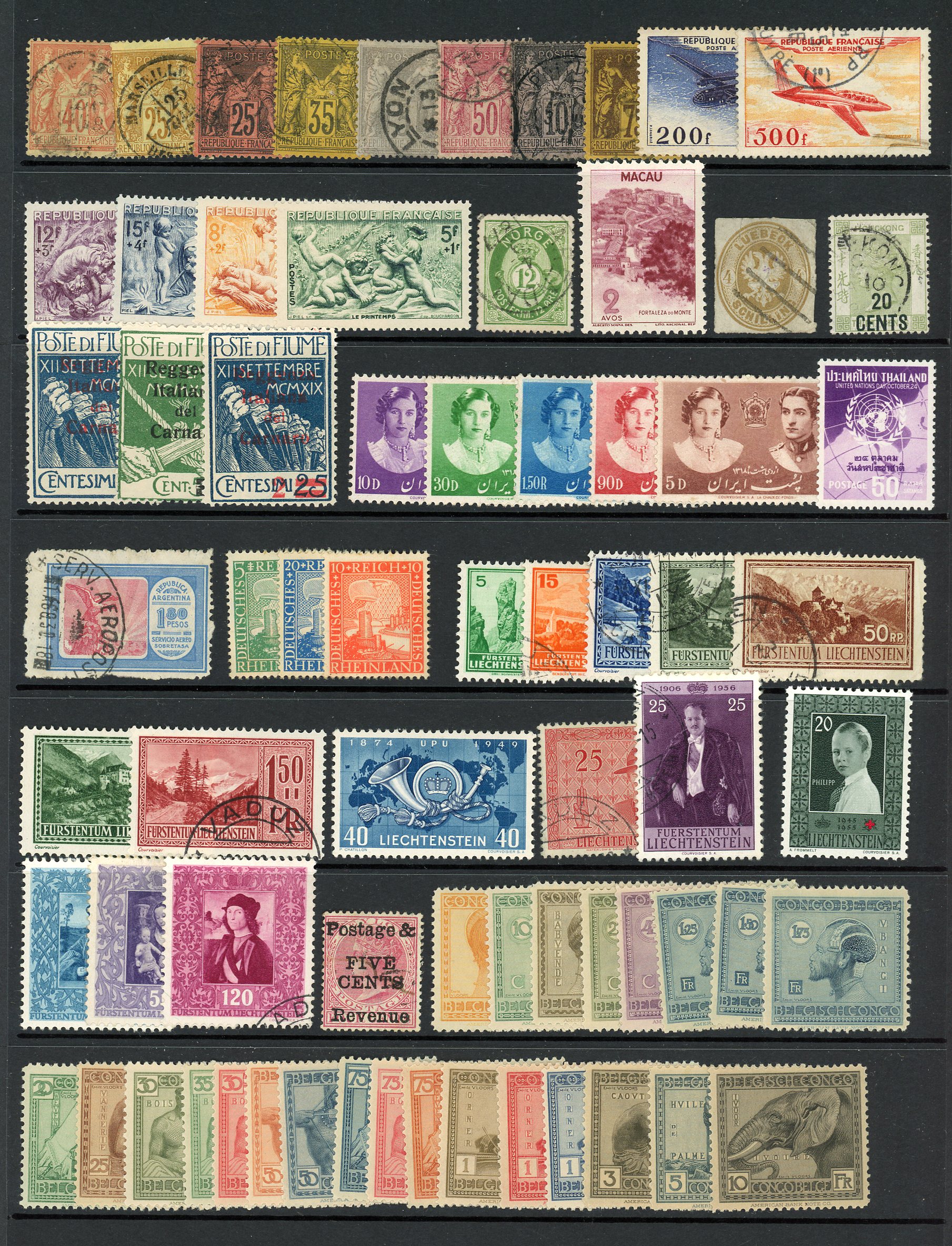 Lot Detail - Foreign Accumulation of Miscellaneous Better (Est $100-150)