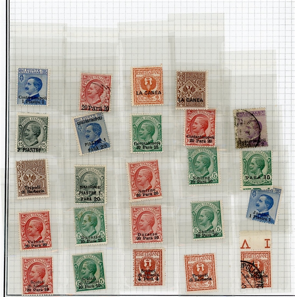 Italy Miscellaneous  Used and Unused (Est $50-100)