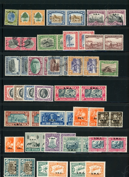 Southwest Africa - All Different Mint and Used (SCV $573)