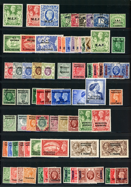 Great Britain Offices Accumulation - All Different (SCV $1125)