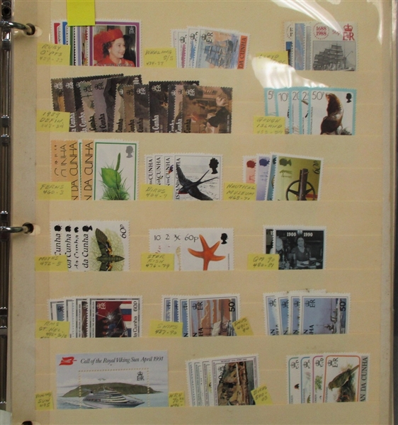Tristan da Cuhna 1952-2000's MNH Collection/Accumulation (Est $350-450)