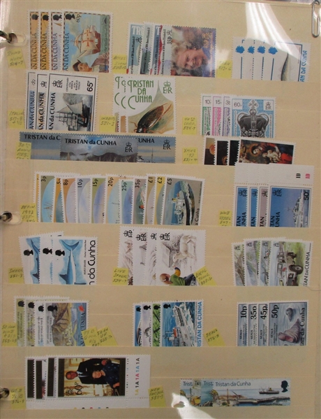 Tristan da Cuhna 1952-2000's MNH Collection/Accumulation (Est $350-450)