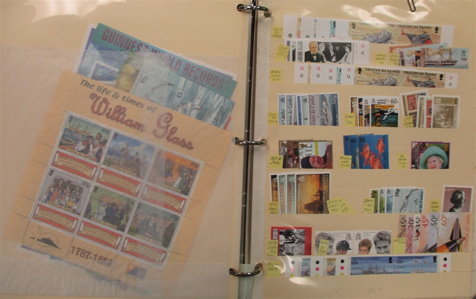 Tristan da Cuhna 1952-2000's MNH Collection/Accumulation (Est $350-450)