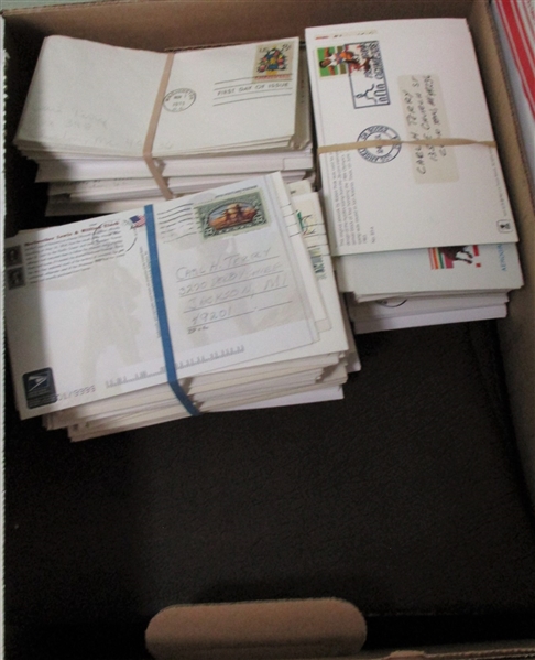 6 Boxes of Philatelic Stuff - OFFICE PICKUP ONLY!
