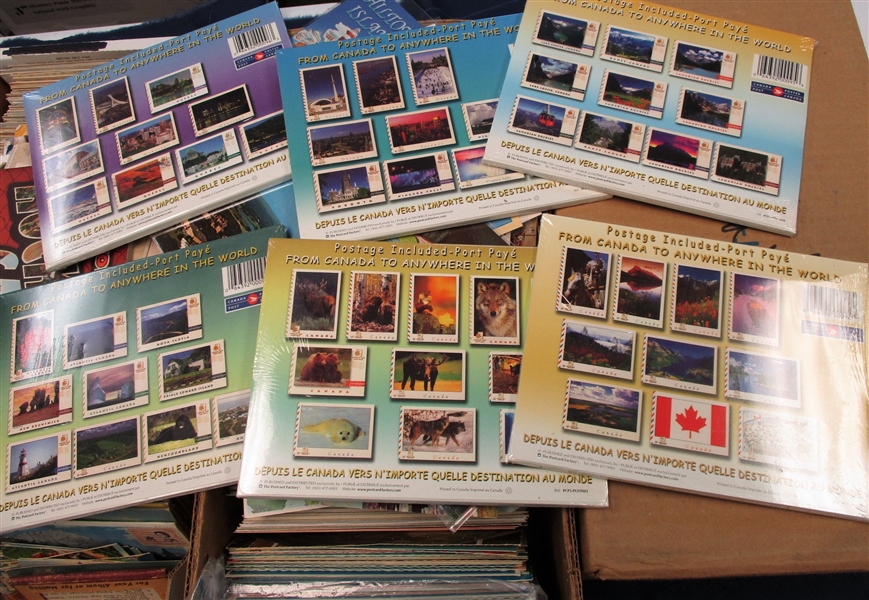 Postcards - Over 700 Different Sizes (Est $100-125)
