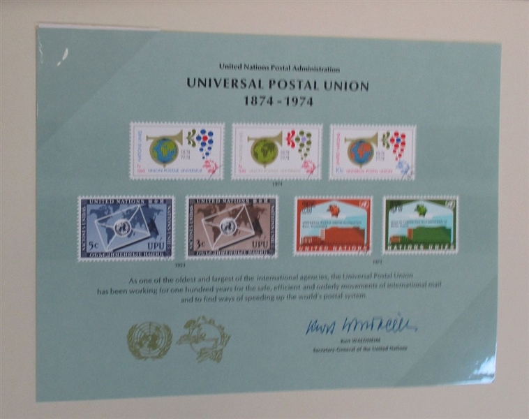 Beautiful 4 Volume United Nations Collection to 1997 (Est $200-300)