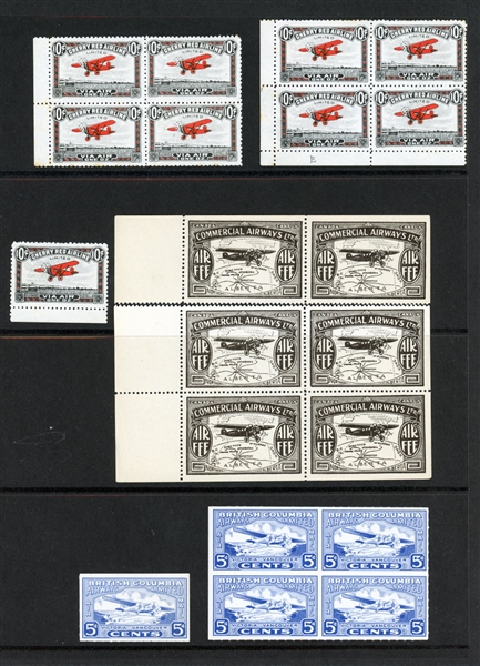Canada Group of Mint Semi-Official Airmails (Est $75-100)