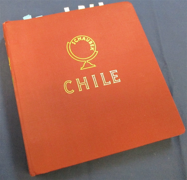 Chile Collection to the 1960s in Schaubeck Album (Est $250-350)