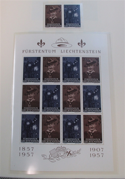 Liechtenstein Collection in Scott Album to 1991, and More (Est $350-450)