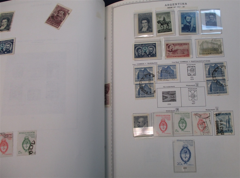 Argentina and Uruguay Collection in Minkus Album to Early 1980s (Est $150-200)