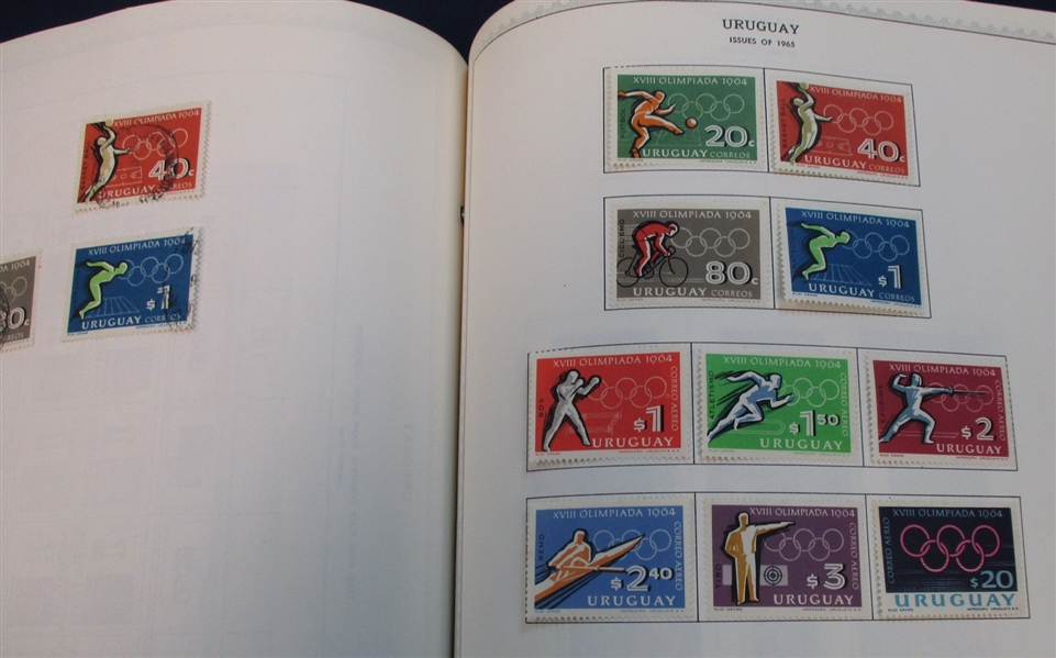 Argentina and Uruguay Collection in Minkus Album to Early 1980s (Est $150-200)