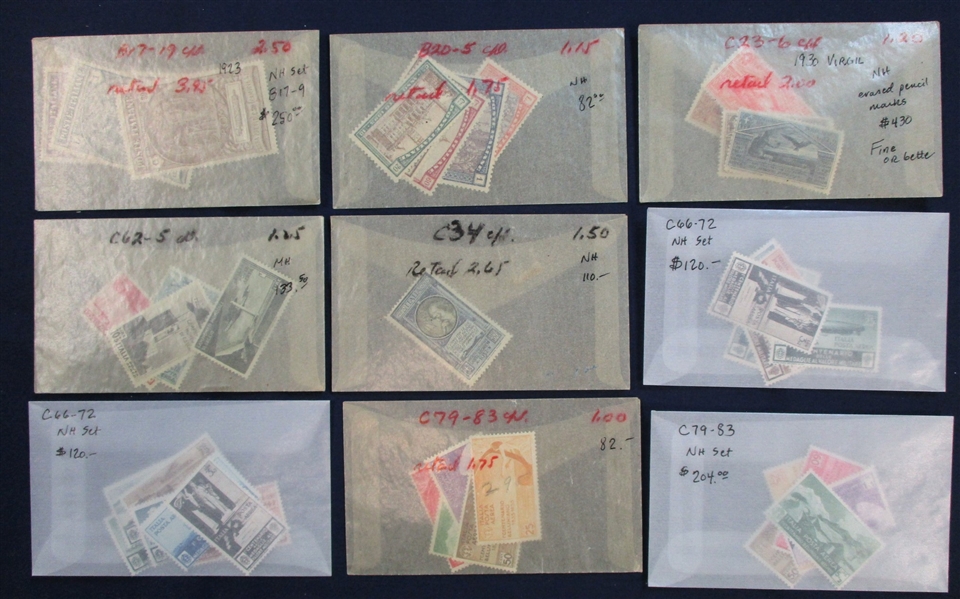 Italy Better Mint Back of Book in Glassines, Much MNH (SCV $2800+)