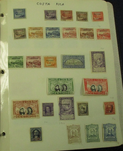 Latin America on Homemade Pages (Est $100-150)
