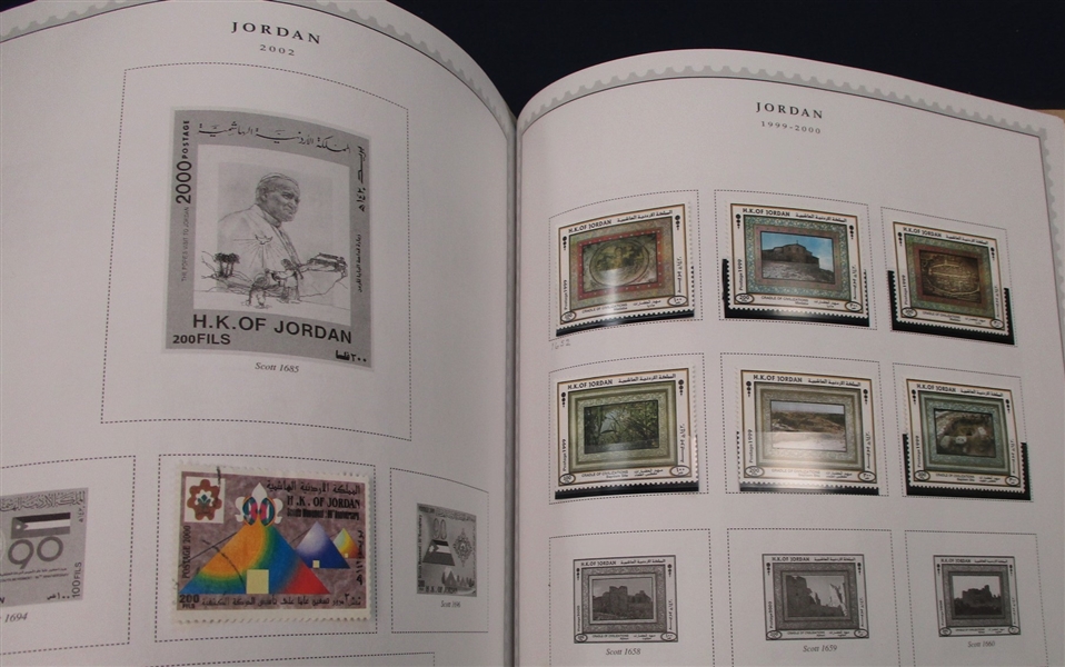 Jordan Collection in Minkus Album to 2002 (Owner's SCV $4000)