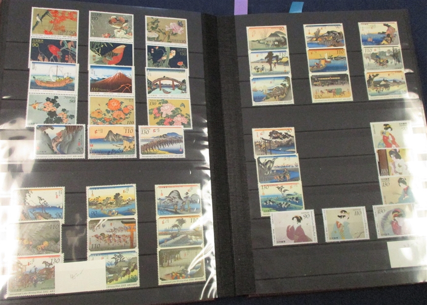 Japan MNH Collection in a Stockbook (Est $450-600)