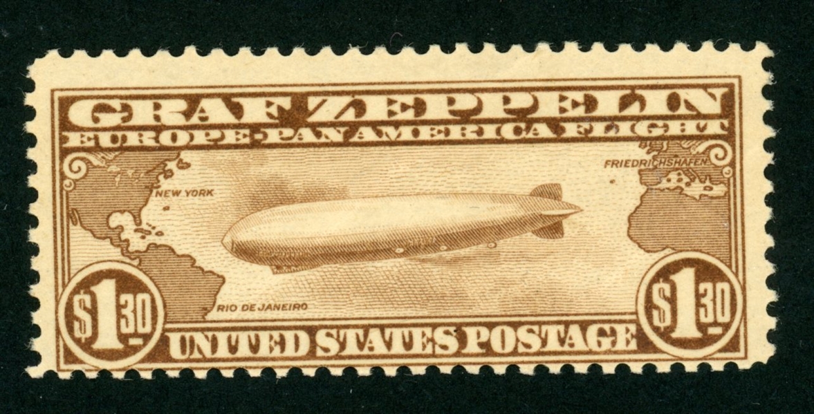 USA Scott C14 MNH, Avg, $1.30 Graf Zeppelin (SCV $550)