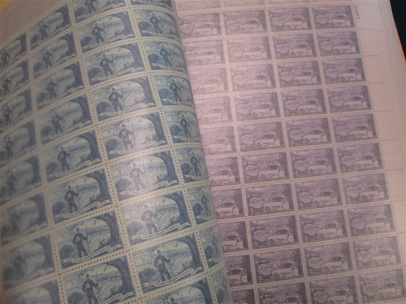 USA Mint Sheets – 1940’s-1950s (Face $97)