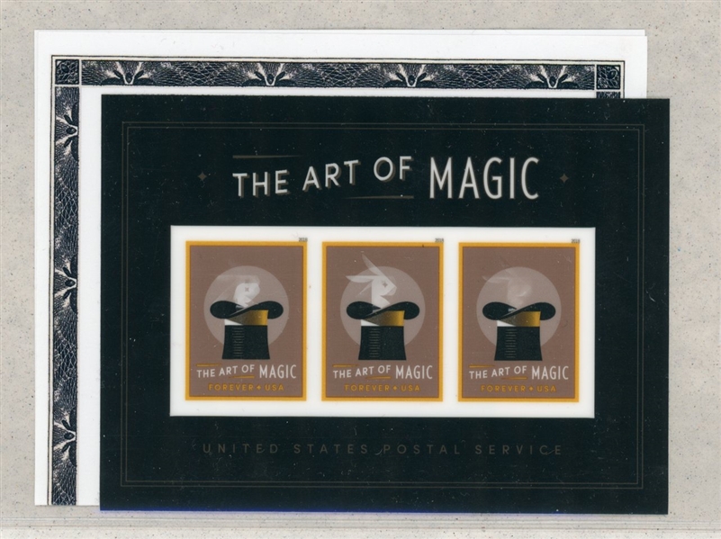 USA Scott 5306b MNH The Art of Magic Imperf Sheet w/CERT - Rare! (SCV $900)