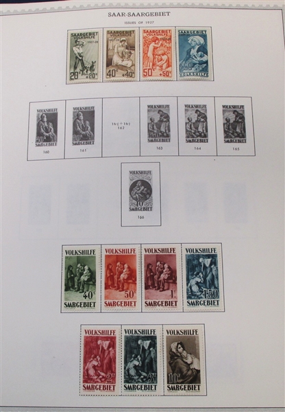 Saar Collection on Minkus Pages - Many Better Sets (Est $200-300)