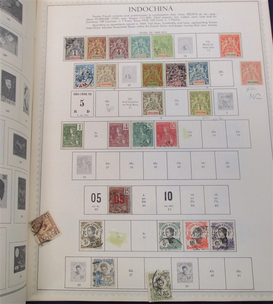 Foreign in Folders, Stockbooks, Album Pages in a Medium Box (Est $200-250)