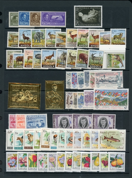 Mint Better Foreign Sets and Singles (Est $250-300)