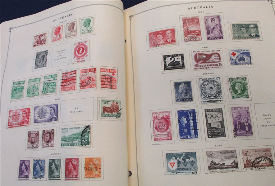 Scott International 1949-1955, A to I Countries (Est $100-150)