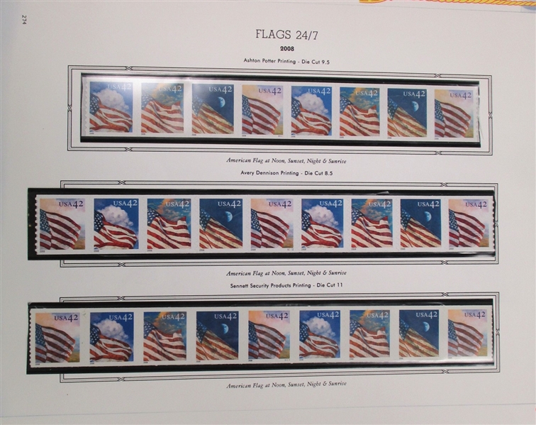 USA Mint Plate Blocks and More Collection 1987-2009 (Face $990+) 